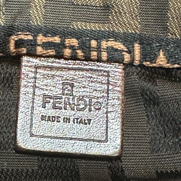 Fendi zucca folding tote shopper. Nylon and leather. 71156101992 - Picture 13 of 15